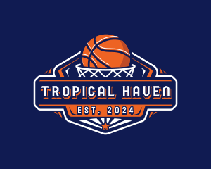 Basketball Sport Tournament logo design