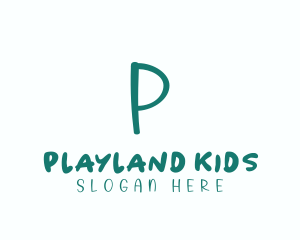 Kid - Handwritten Kid Daycare logo design