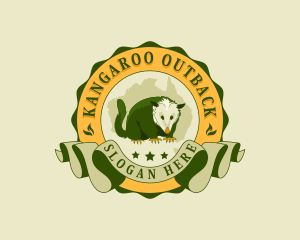 Australian Wildlife Possum logo design