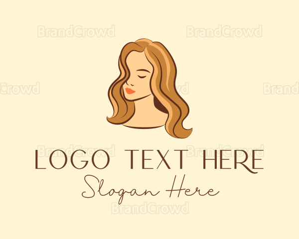 Beautiful Woman Salon Logo