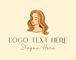 Cosmetology - Beautiful Woman Salon logo design