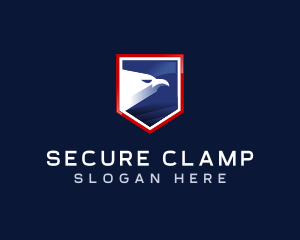 Eagle Security Shield logo design