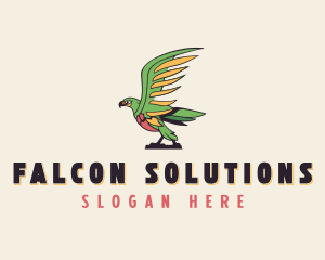 Parrot Bird Aviary logo design