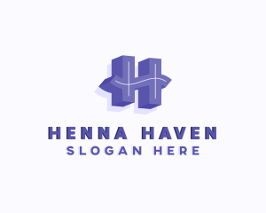 Professional Brand Letter H logo design