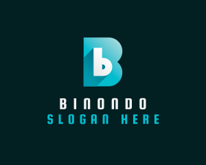 Business Letter B logo design