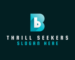 Business Letter B logo design