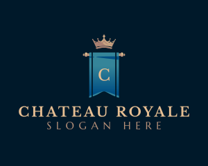 Royal Crown Banner logo design