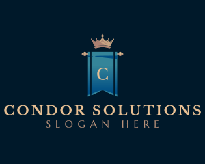 Royal Crown Banner logo design