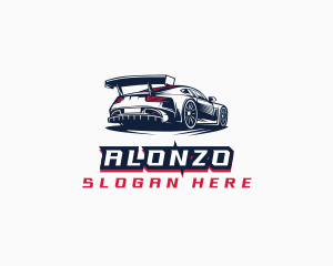 Race Car Detailing  logo design