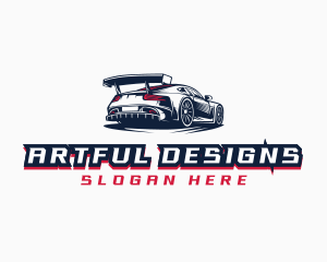 Race Car Detailing  logo design