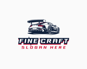 Race Car Detailing  logo design