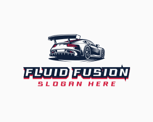 Race Car Detailing  logo design