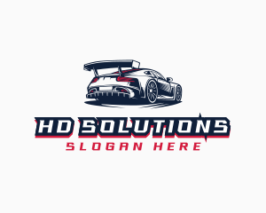 Race Car Detailing  logo design