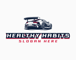 Race Car Detailing  logo design