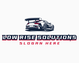 Race Car Detailing  logo design