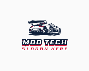 Race Car Detailing  logo design