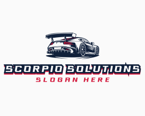 Race Car Detailing  logo design