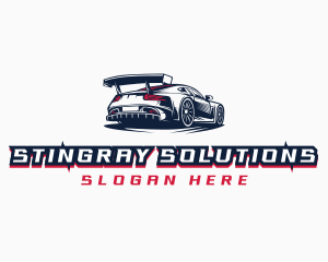 Race Car Detailing  logo design