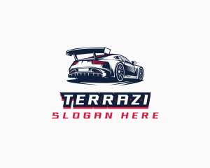 Race Car Detailing  logo design