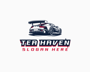 Race Car Detailing  logo design