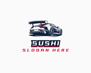 Race Car Detailing  logo design