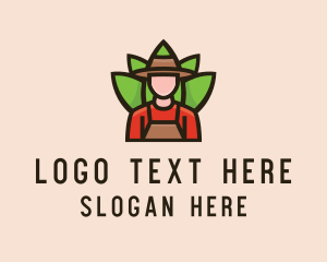 Land - Garden Farmer Landscaping logo design