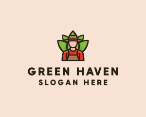 Turf - Garden Farmer Landscaping logo design