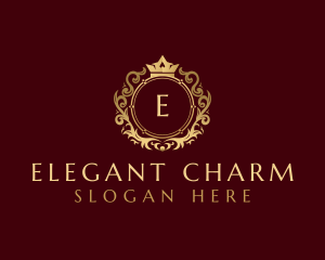 Elegant Royal Crown   logo design