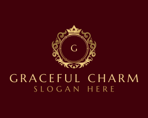 Elegant Royal Crown   logo design