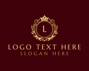 Elegant Royal Crown   Logo