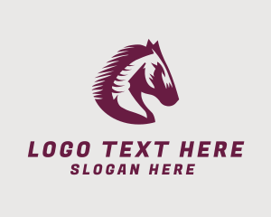 Medieval - Medieval Stallion Shield logo design