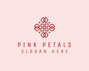 Flower Petals Pattern logo design