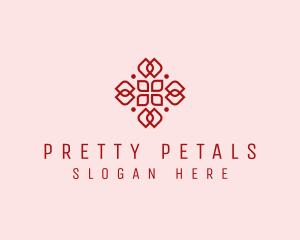 Flower Petals Pattern logo design