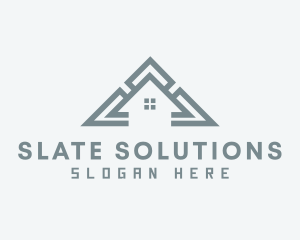 Gray Roof Renovation logo design