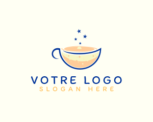 Latte - Galaxy Coffee Espresso logo design