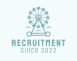 Recreation - Ferris Wheel Theme Park logo design