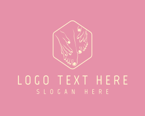 Floral Nude Nature Logo