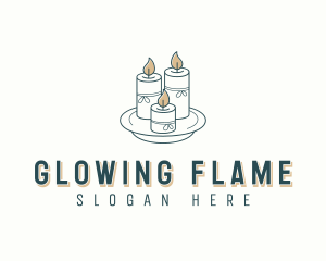 Candlestick Home Decor  logo design