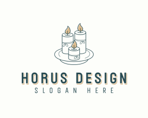 Candlestick Home Decor  logo design