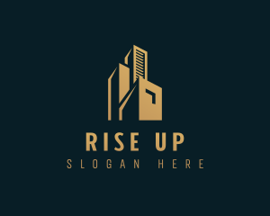 Skyscraper Property Building logo design