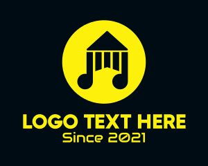 Musical - Law Audio Book App logo design