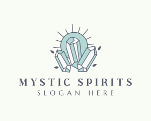 Elegant Crystals Jewelry  logo design