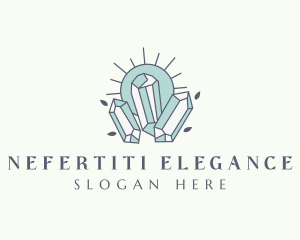 Elegant Crystals Jewelry  logo design