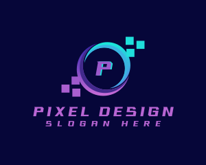 Digital Pixel Programming logo design