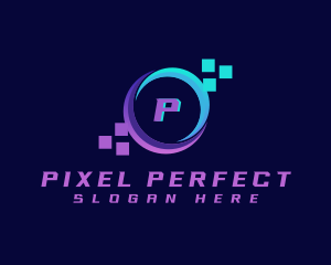 Digital Pixel Programming logo design