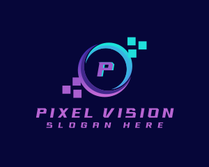 Digital Pixel Programming logo design