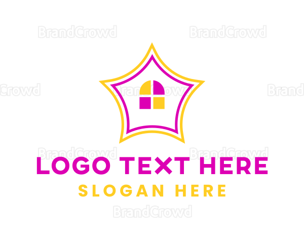 Colorful Design House Logo