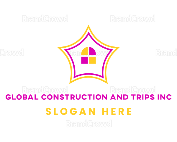 Colorful Design House Logo