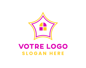 Colorful Design House Logo