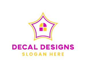 Colorful Design House logo design